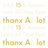 AAA 15th Anniversary All Time Best -thanx AAA lot-